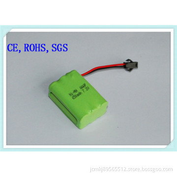 Ni-MH Battery Aaap-7.2V 650mAh for Electric Toys, Battery, Alarm System, Rechargeable Battery